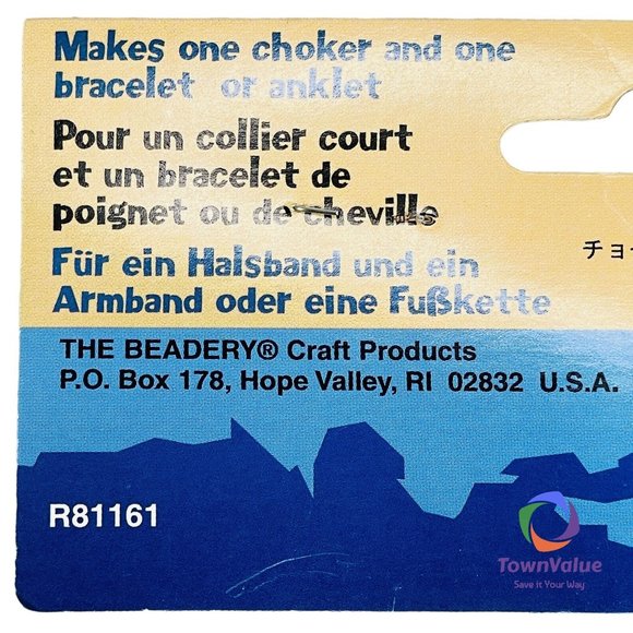 The Beadery Hemp Jewelry Making Craft Kit Set Of 4 1998 2001 Friendship Bracelet - Picture 10 of 10